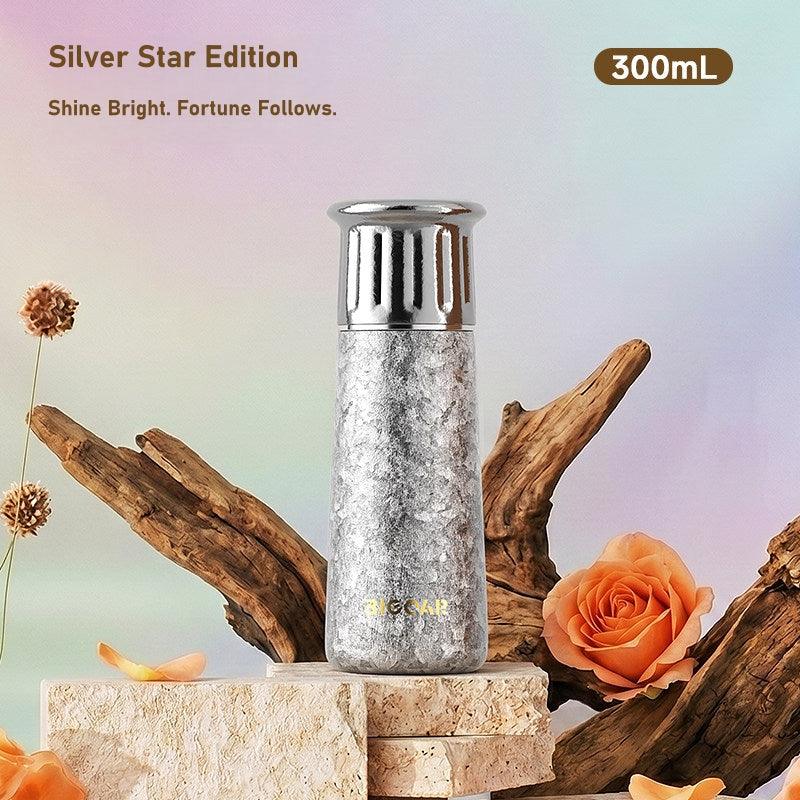 BIGCAR Gleaming Titanium Joy Cup™ | Pure Titanium Vacuum Insulated Travel Mug | 300ml