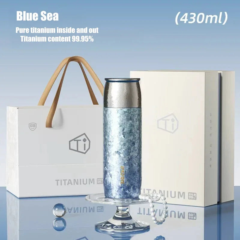 GearMoor Titanium Iced Drink Mug | Summer Gift for Women | 14.5 oz
