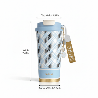 BigCar Coffee Mug Dimension Diagram