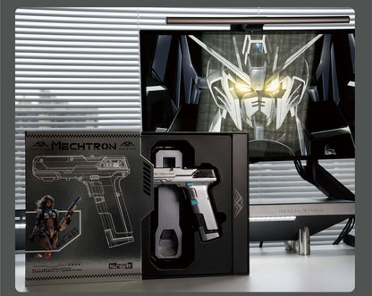 【Cyber Gift】Mecha Universe Esports Desk for Guys: Trendy Gift with AI Smart Drill for Screw Removal and Hole Drilling