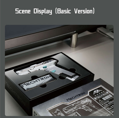 【Cyber Gift】Mecha Universe Esports Desk for Guys: Trendy Gift with AI Smart Drill for Screw Removal and Hole Drilling