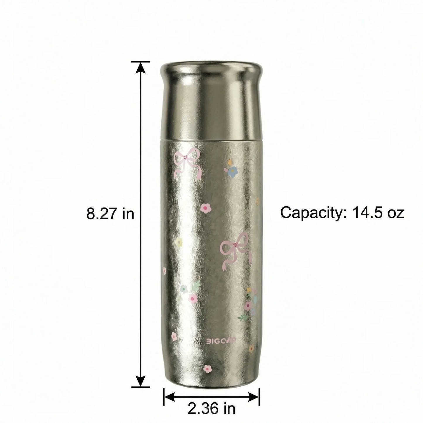 GearMoor Titanium Rhinestone Cup for Women | Iced Drink Gift | 14.5 oz