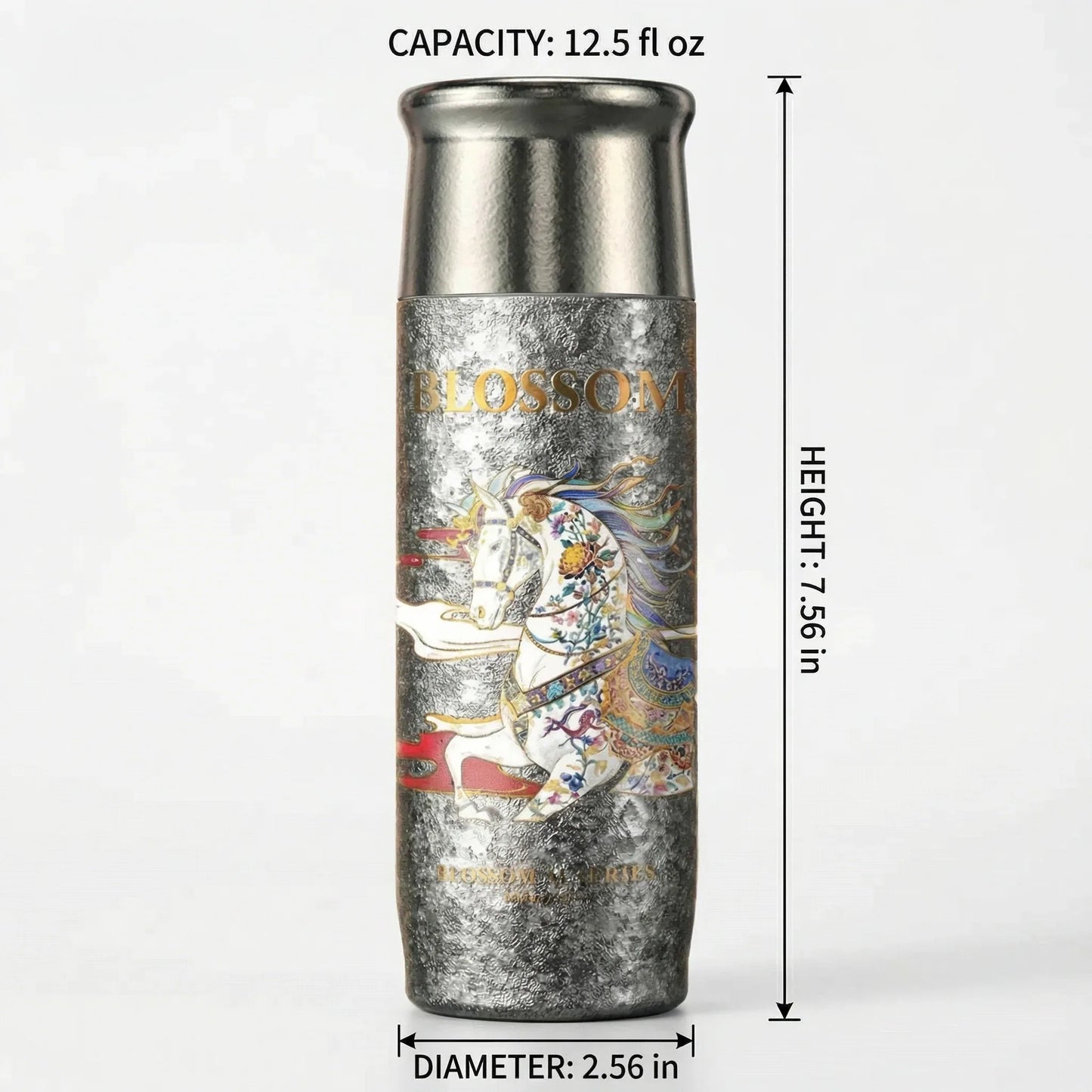 GearMoor Pure Titanium Insulated Tumbler | Limited Edition Summer Gift | 14.5 oz