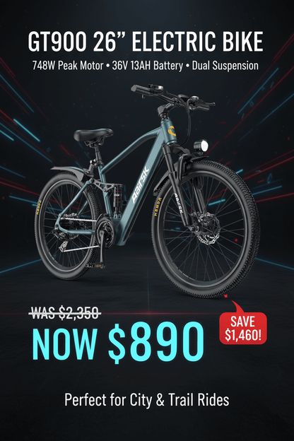 GT900 Electric Bike Promotional Poster