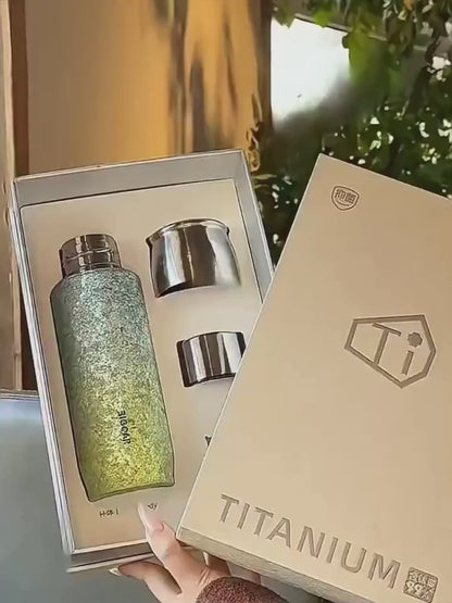 GearMoor Titanium Iced Drink Mug | Summer Gift for Women | 14.5 oz