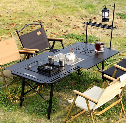 New GuideSeries Outdoor Camping Aluminum Alloy IGT5 Unit Folding Table Semi-Automatic BL028 Table