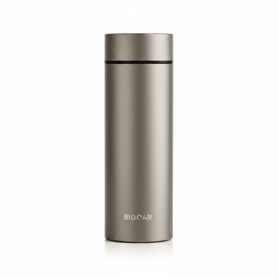 BigCar BC-6822 Pure Titanium Insulated Cup - White Background Studio Shot