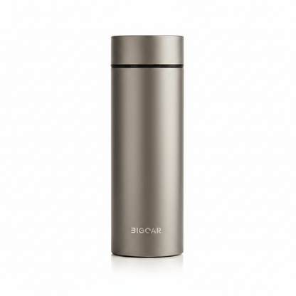 BigCar BC-6822 Pure Titanium Insulated Cup - White Background Studio Shot