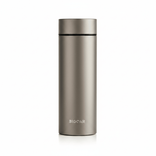 BigCar BC-6822 Pure Titanium Insulated Cup - White Background Studio Shot